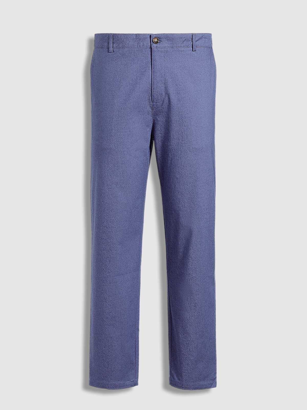 Men's Skinny Stretch Chino Trousers - product view | SAINT DOR