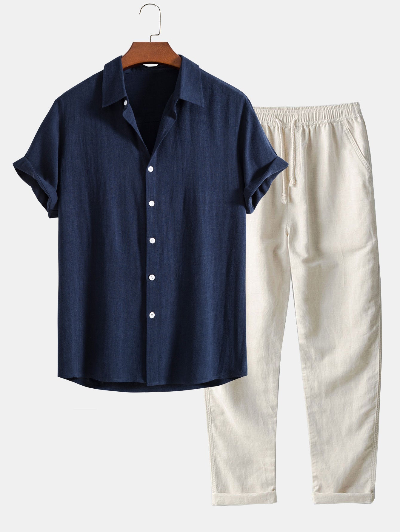 Men's Everyday Co-Ord Set - Relaxed Two-Piece Outfit — main view