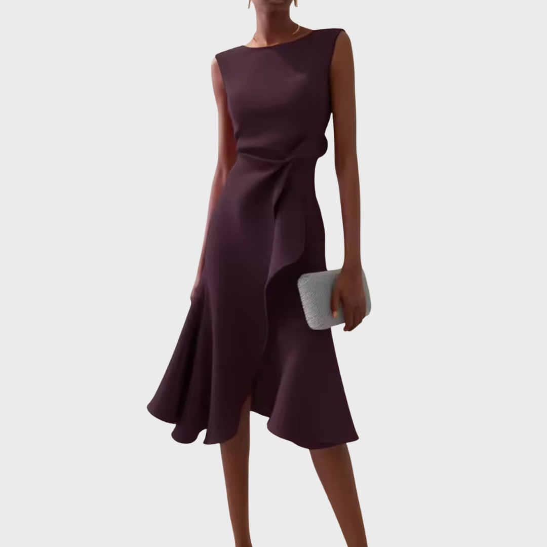 Women's Dress - Flattering Fit in Cream