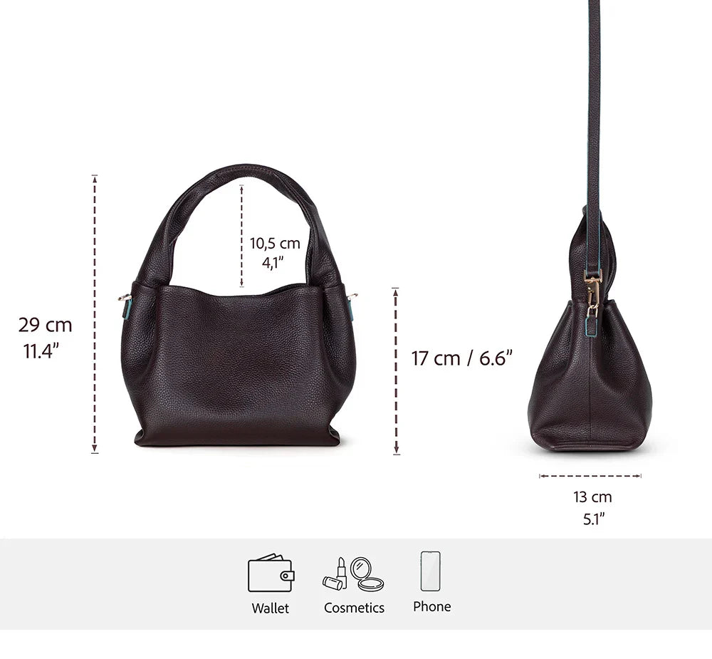 Women's Leather Bag – Full-grain leather – view 24