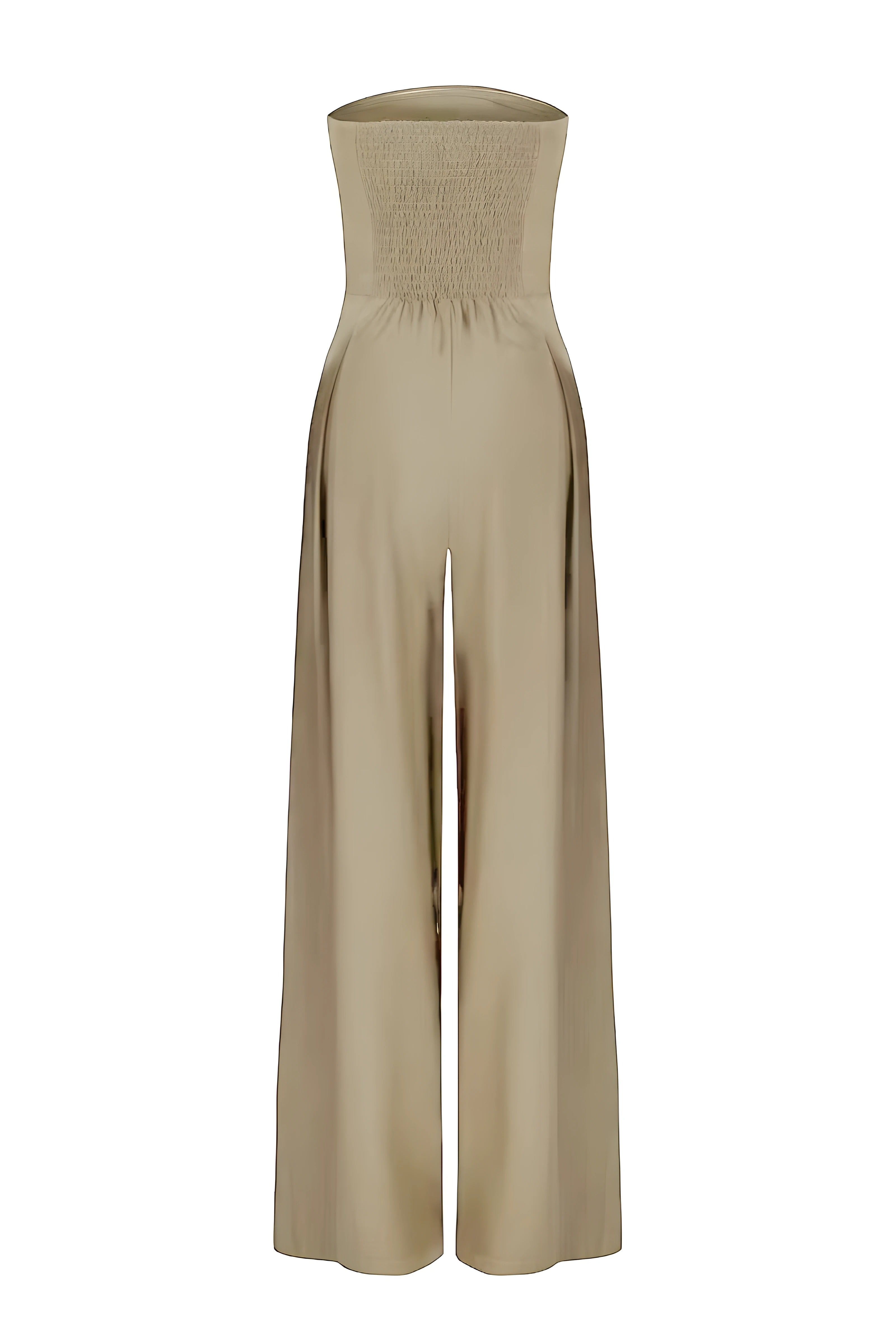Women's Off-Shoulder Elegant Jumpsuit – Lightweight Style – product view