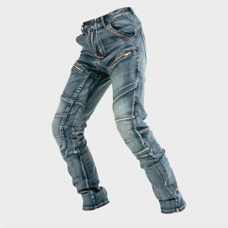Men's Classic Denim Jeans - side view | SAINT DOR