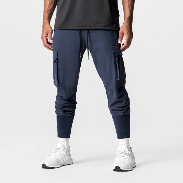 Men's Cargo Training Trousers - product view | SAINT DOR