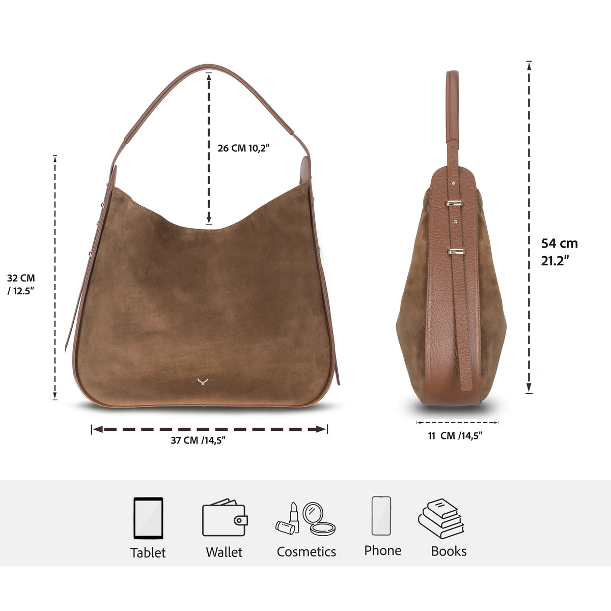 Women's Leather Bag – Genuine leather – view 15