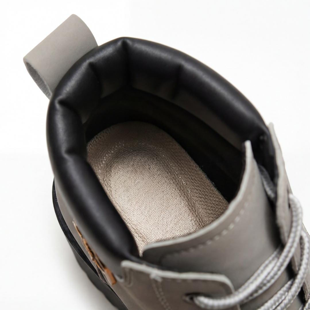 Women's chunky platform lace-up boots - detail