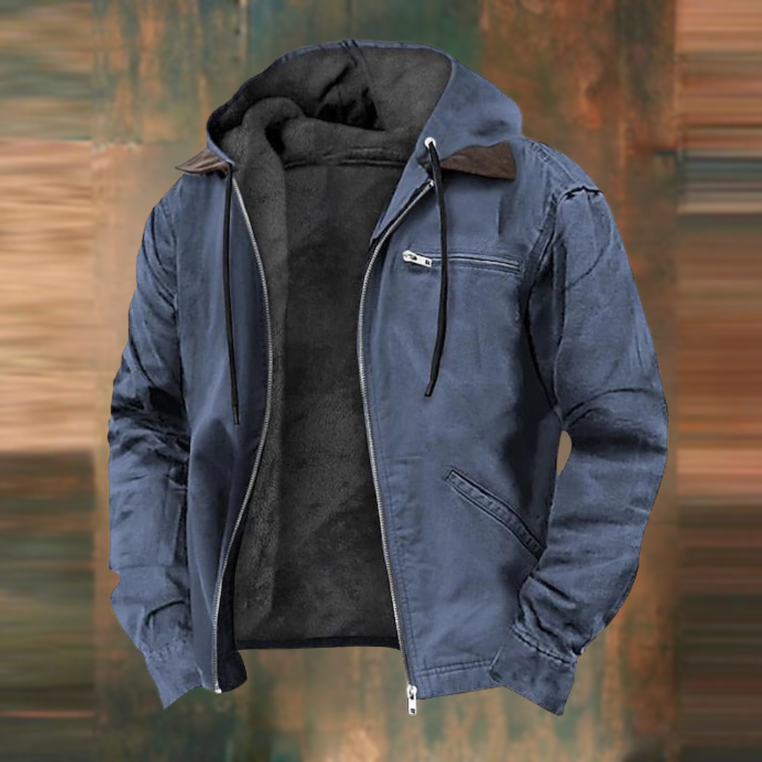 Men's Waterproof Winter Jackett - with Fleece-Innenfutter - detail view