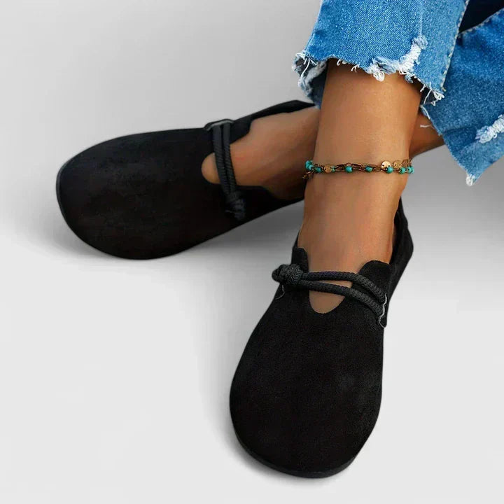 Women's Loafers - Orthopedic Loafers in Black