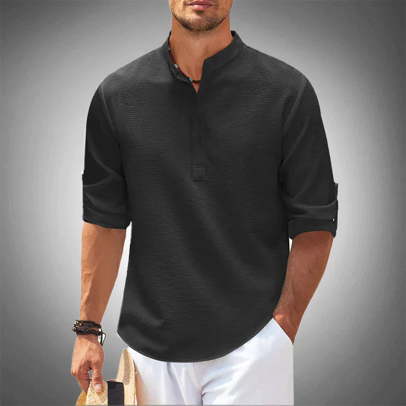 Men's lightweight summer T-shirt - SAINT DOR - view 2