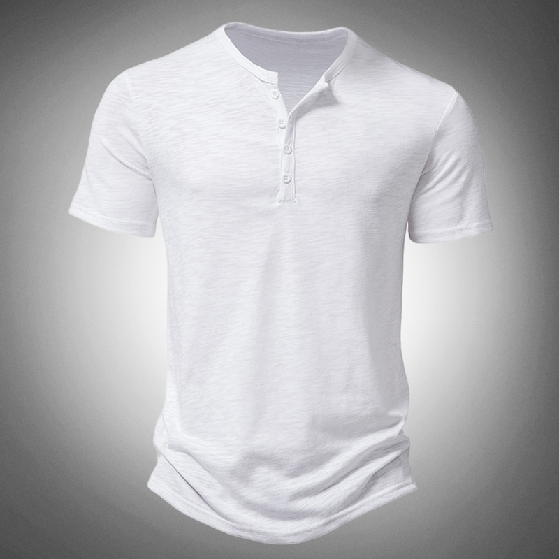 Men's slim fit summer shirt - SAINT DOR - view 2