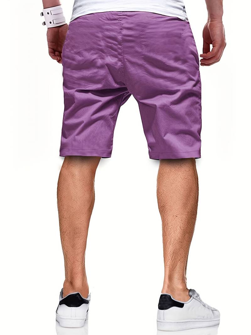 Men's Shorts – Soft & Breathable – Adjustable Waistband – Ideal for Sport & Leisure