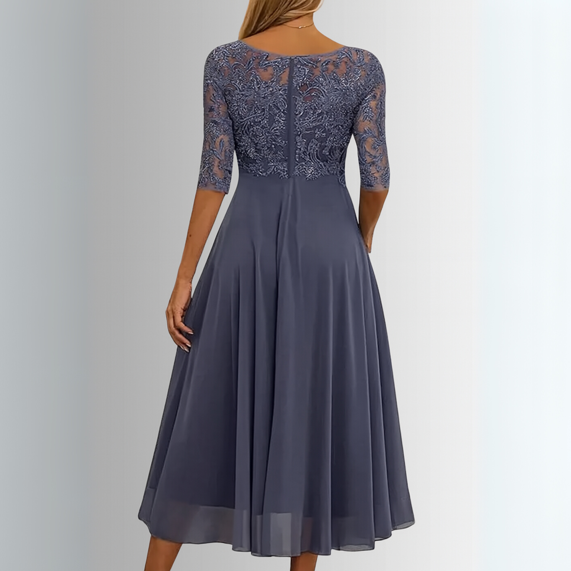 Women's Dress - Timeless & Feminine in Purple
