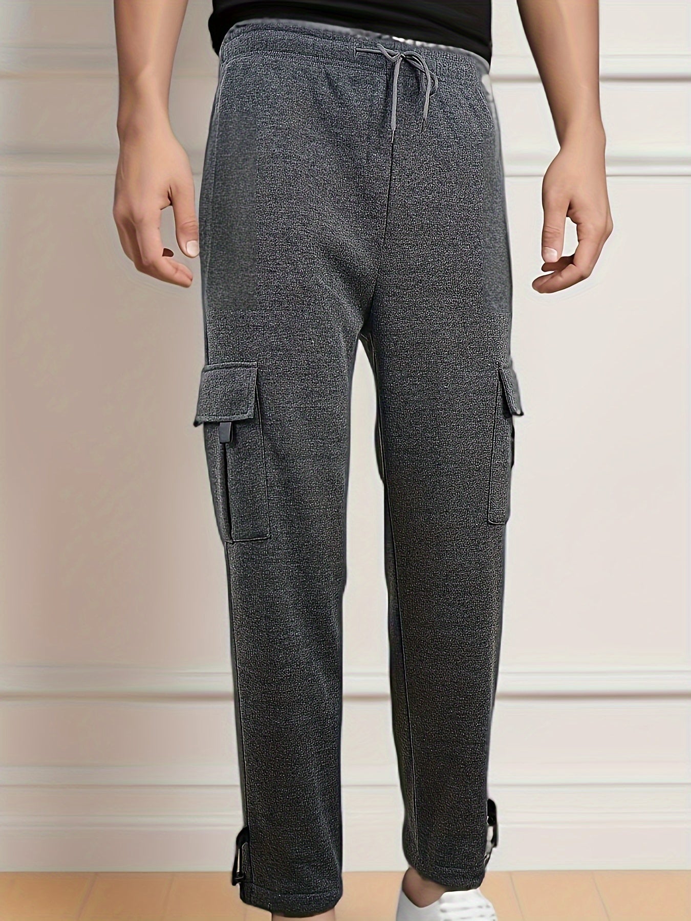Men's Cargo Joggers - back view | SAINT DOR