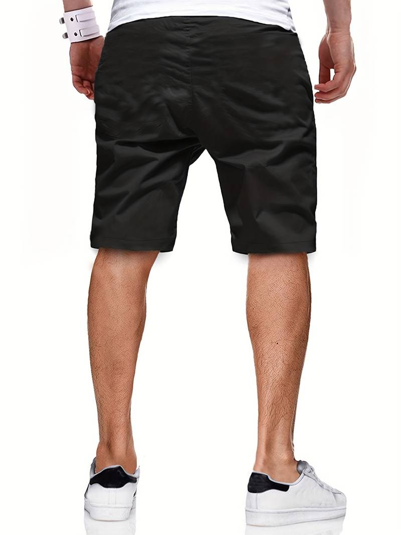 Men's Shorts – Soft & Breathable – Adjustable Waistband – Ideal for Sp - side view