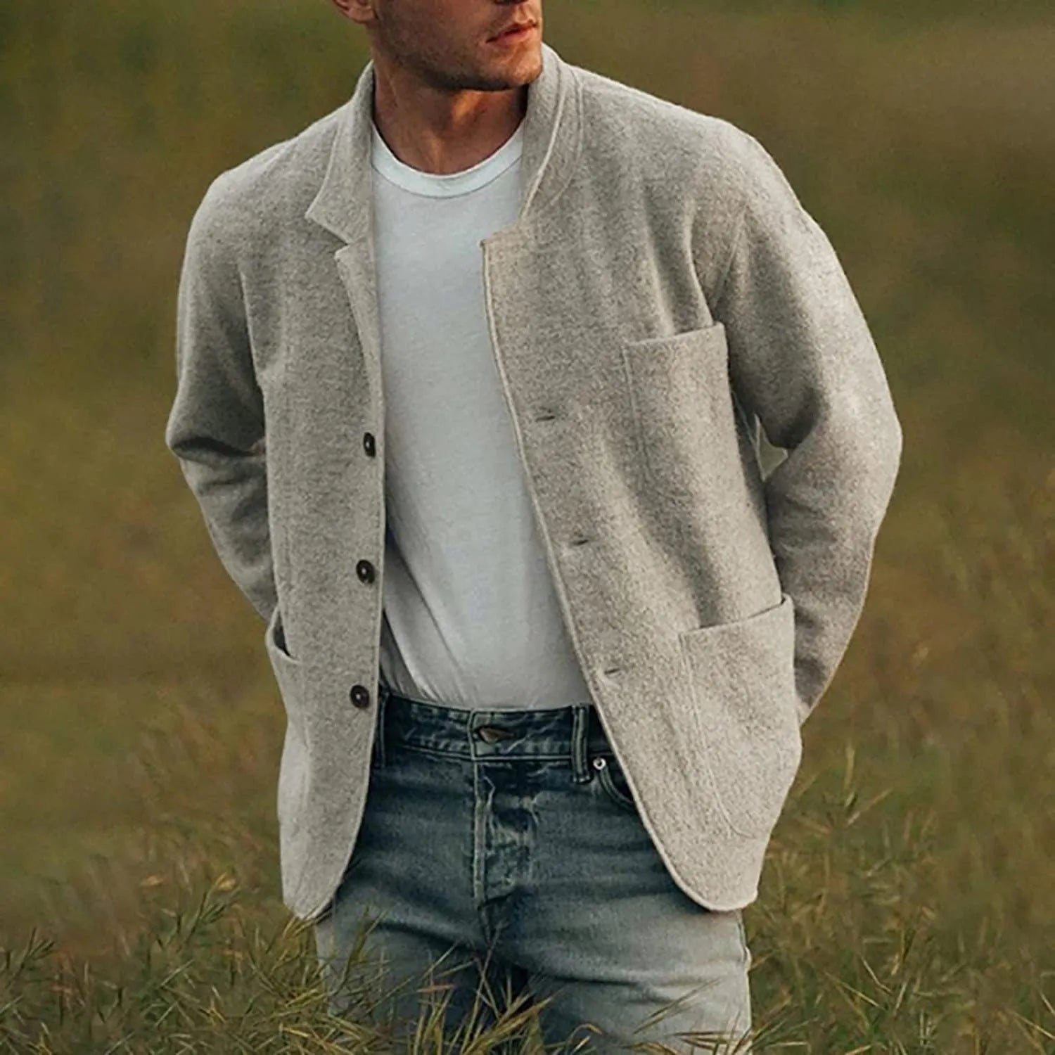 Men's Top - Casual blazer men