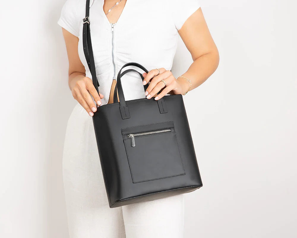 Leather Tote Bag – Full-grain leather – view 4