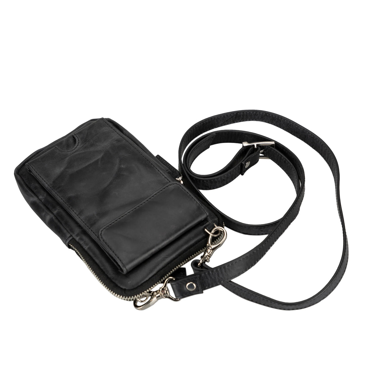 Leather Crossbody Phone Bag – Full-grain leather – view 27