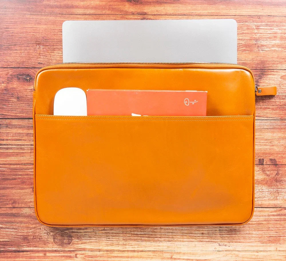 Laptop & Tablet Sleeve – Full-grain leather – view 19