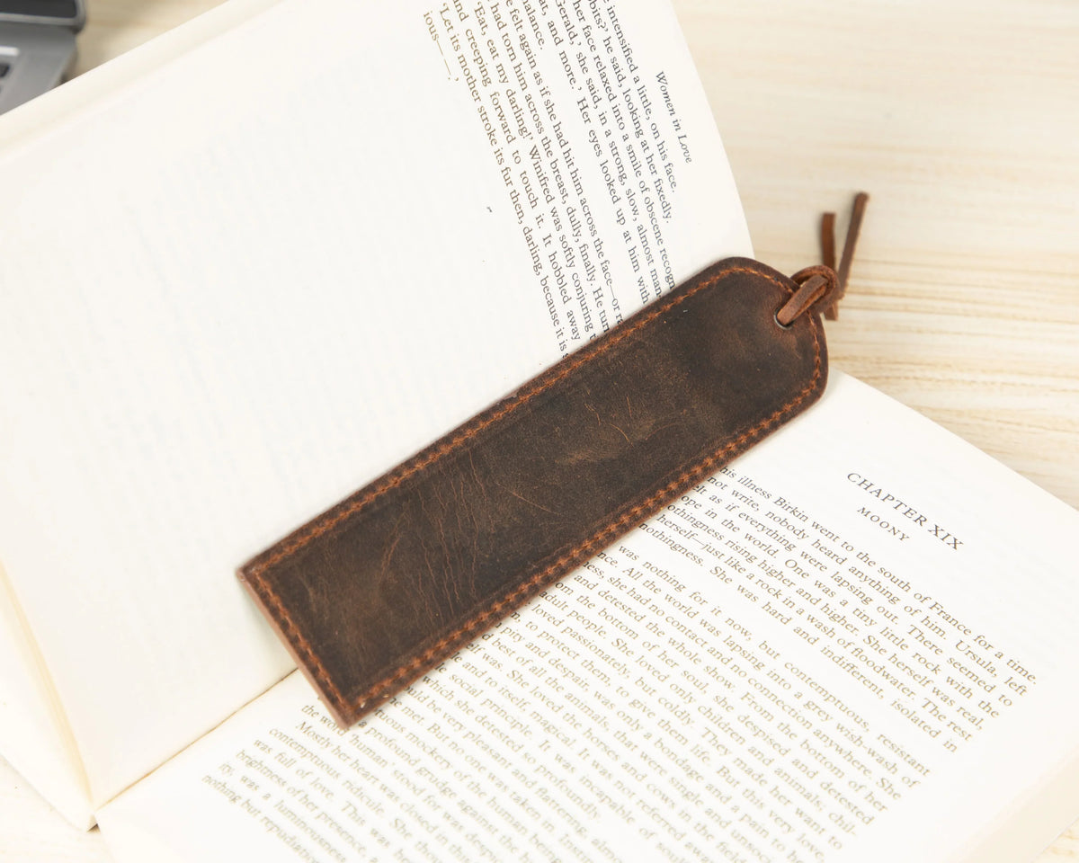 Leather Bookmark – Full-grain leather – view 25