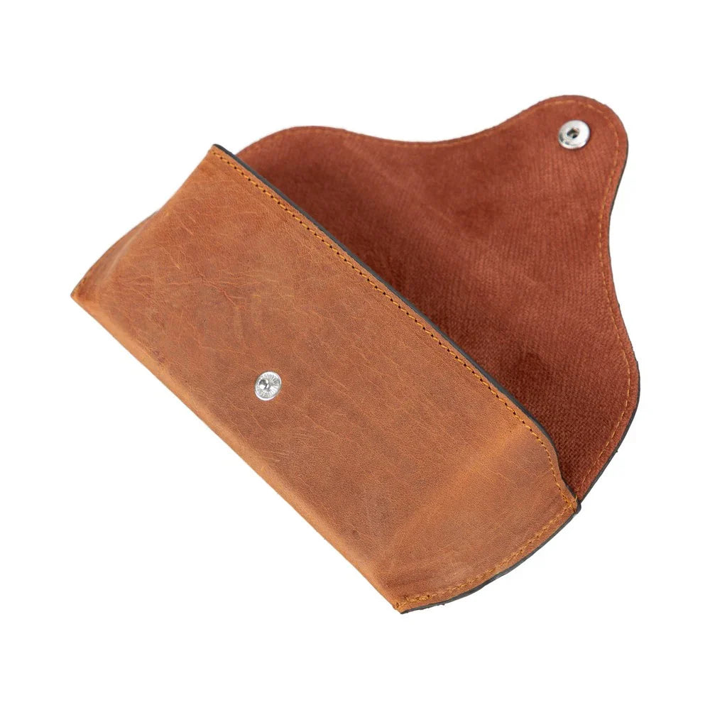 Leather Glasses Case – Full-grain leather – view 3