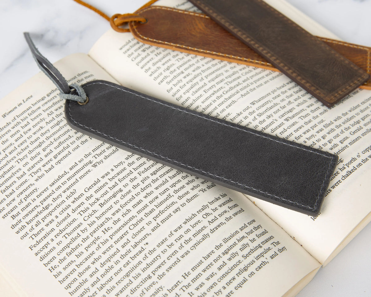 Leather Bookmark – Full-grain leather – view 21