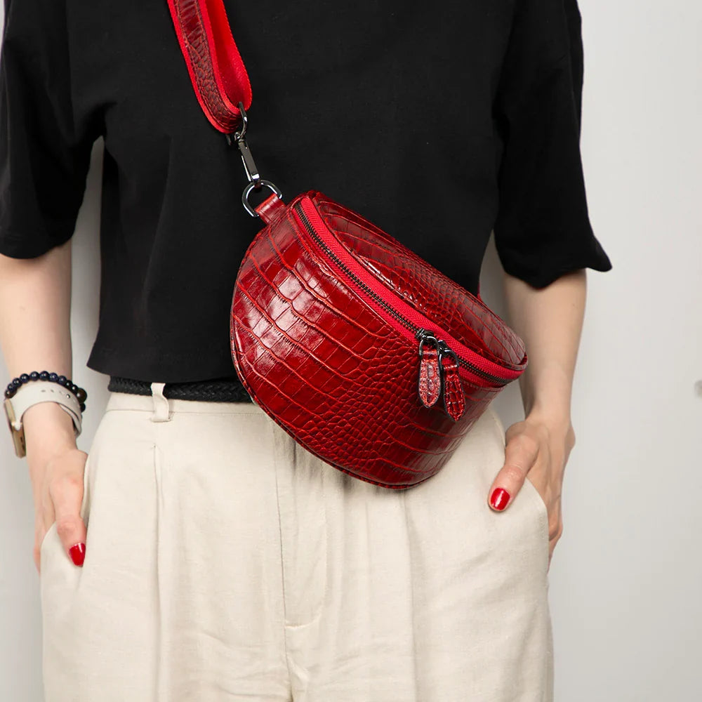 Leather Crossbody Bag – Full-grain leather – view 14