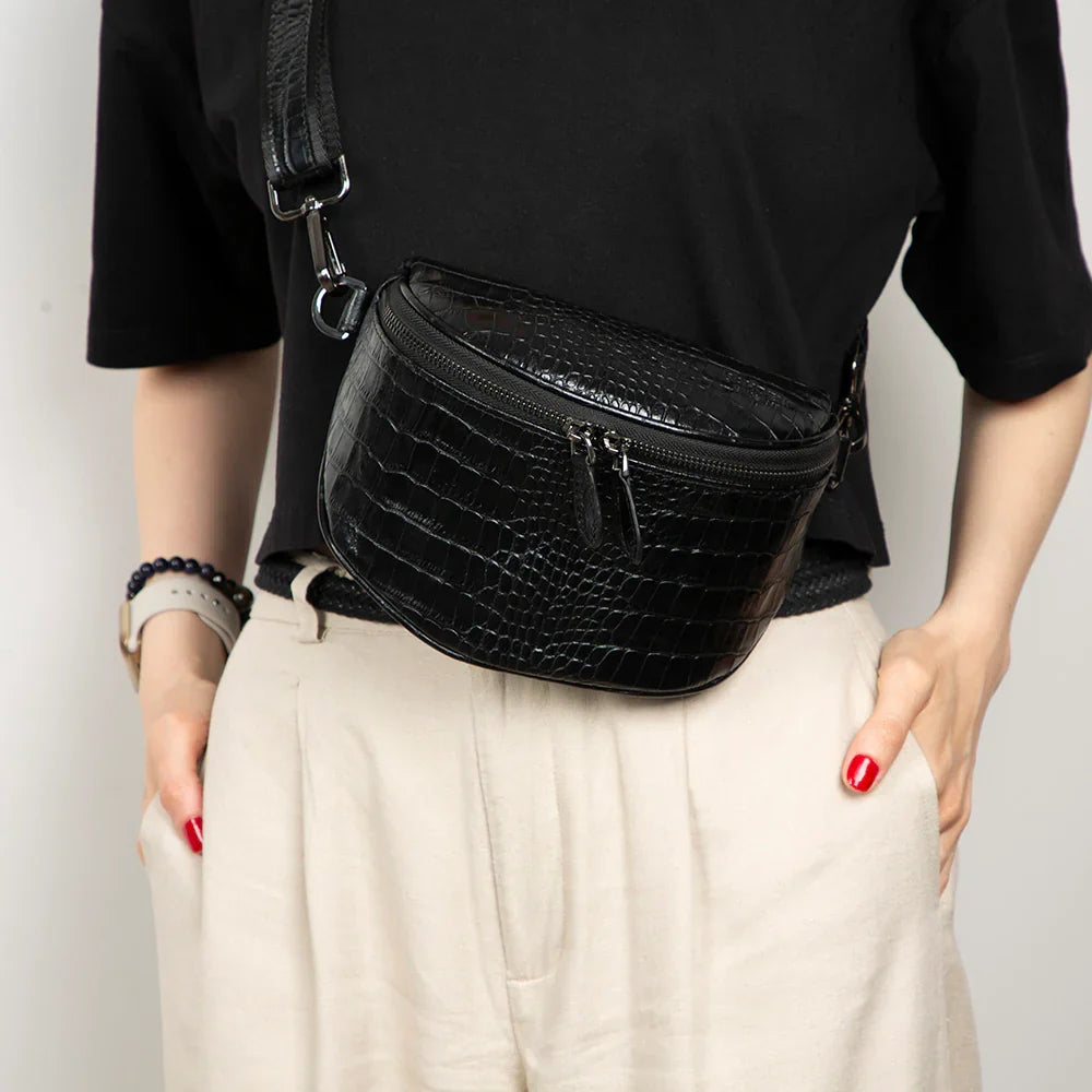 Leather Crossbody Bag – Full-grain leather – view 8