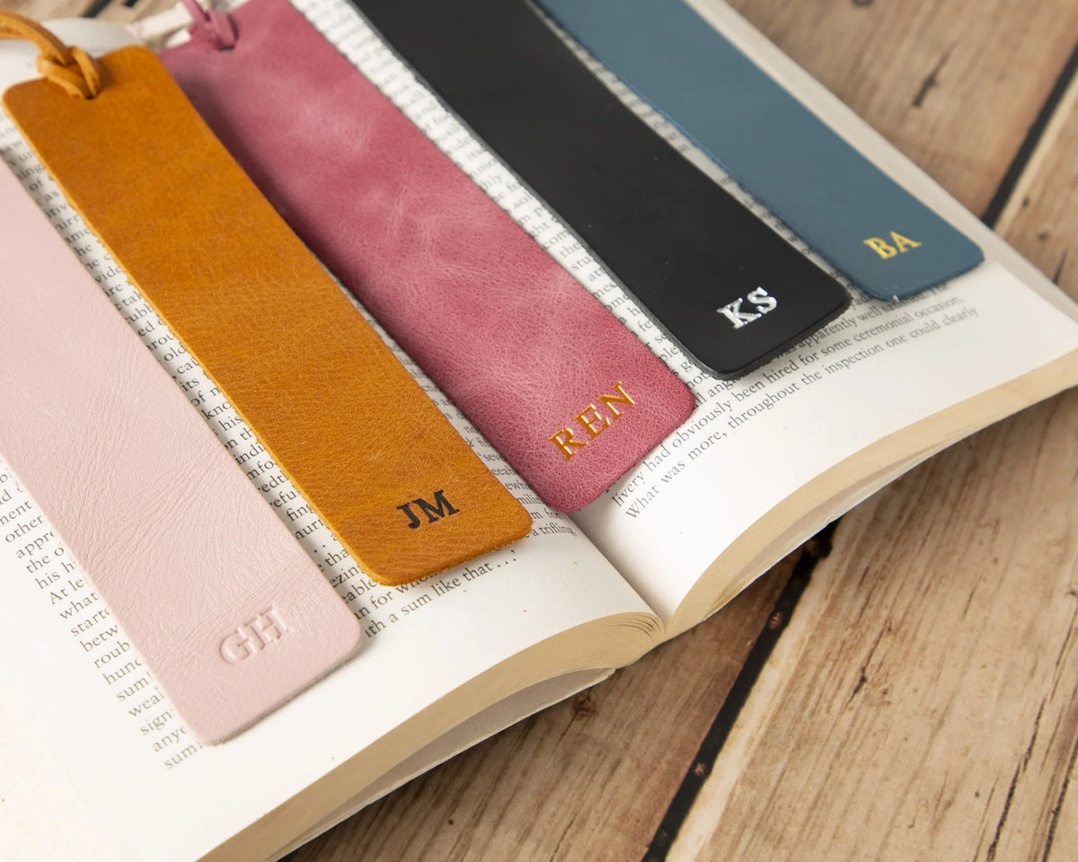 Leather Bookmark – Full-grain leather – view 16