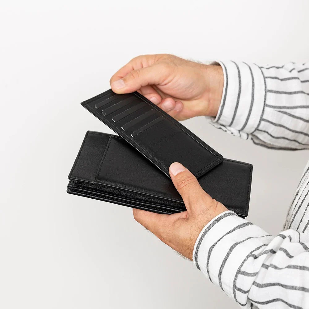 Women's Leather Wallet in Black