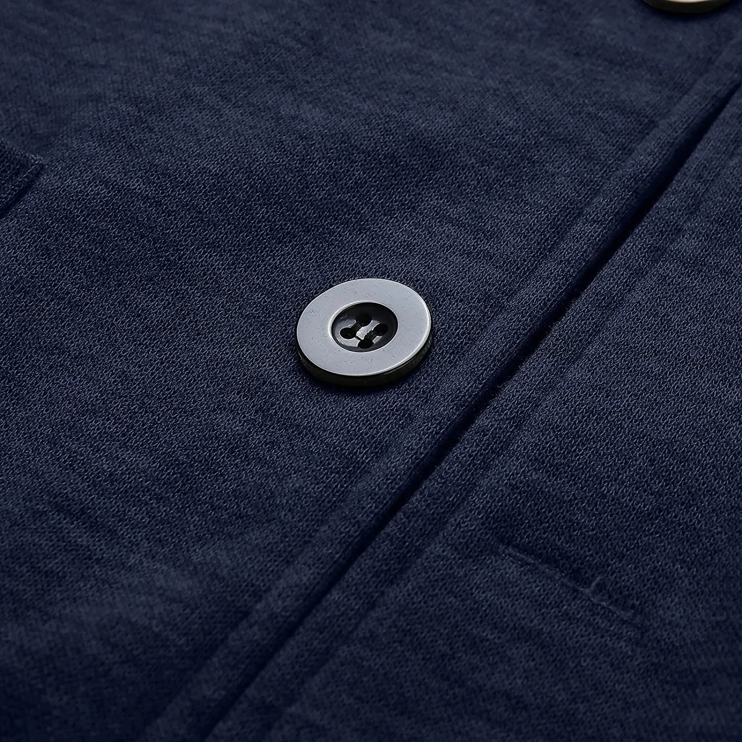 Men's Top - Casual blazer men in Zwart
