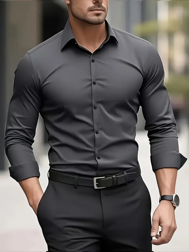 Men's Shirt - Breathable Long Sleeve - view 7