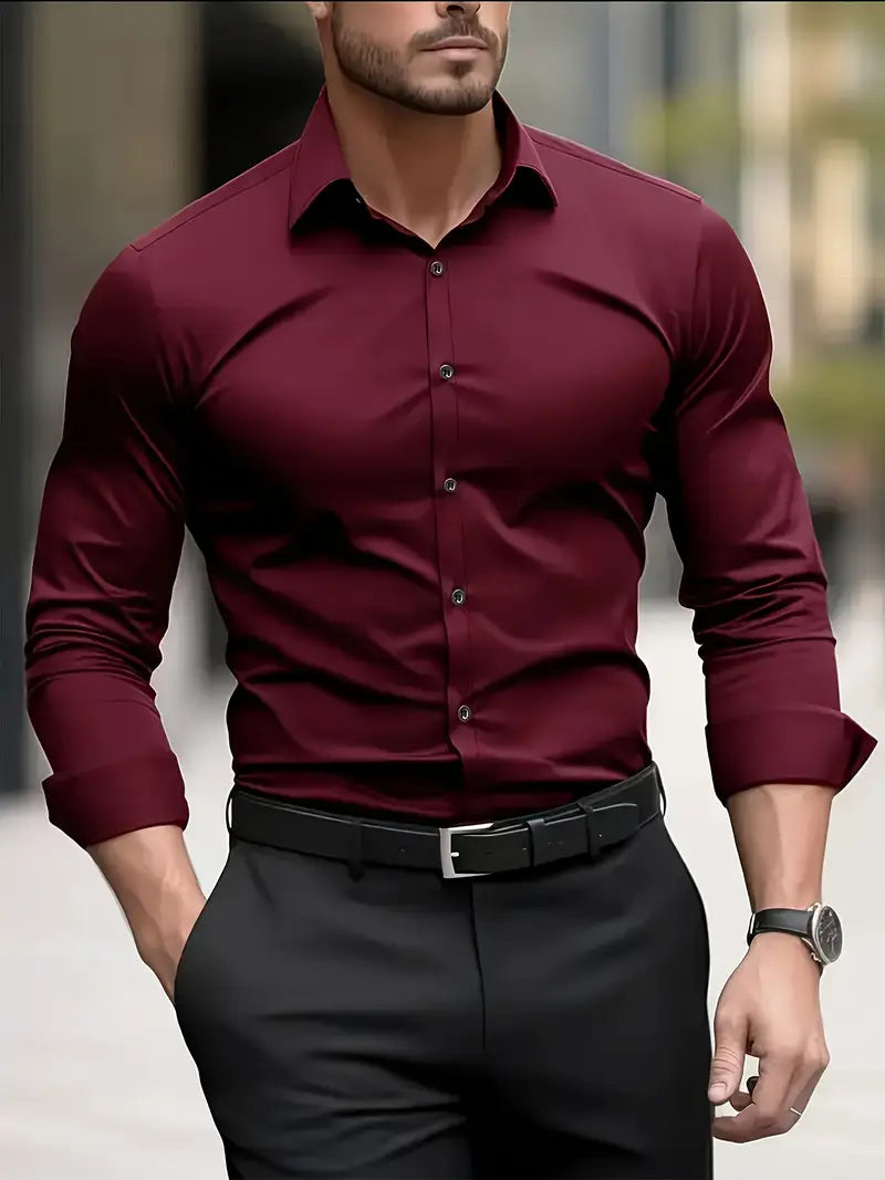 Men's Shirt - Breathable Long Sleeve - view 4