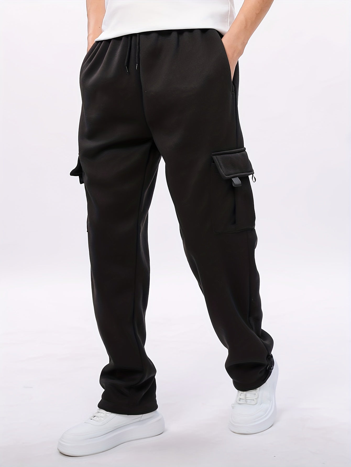 Men's Cargo Joggers - product view | SAINT DOR
