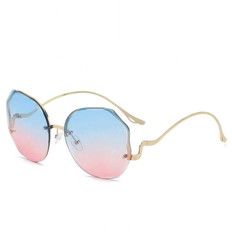 Women's Thera Mirror Sunglasses – Alloy Frame UV Style – front view