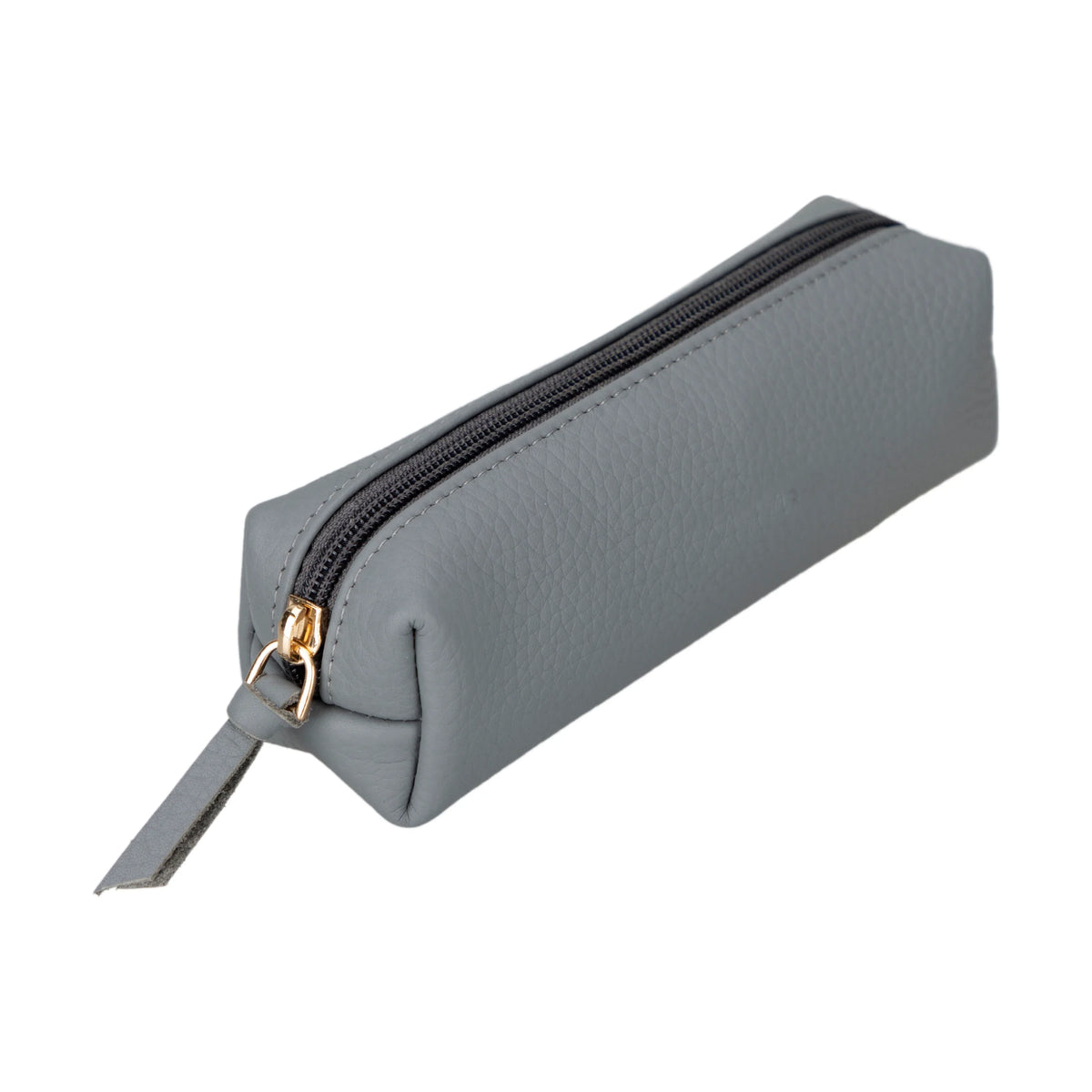 Leather Pencil Case in Gale Blue