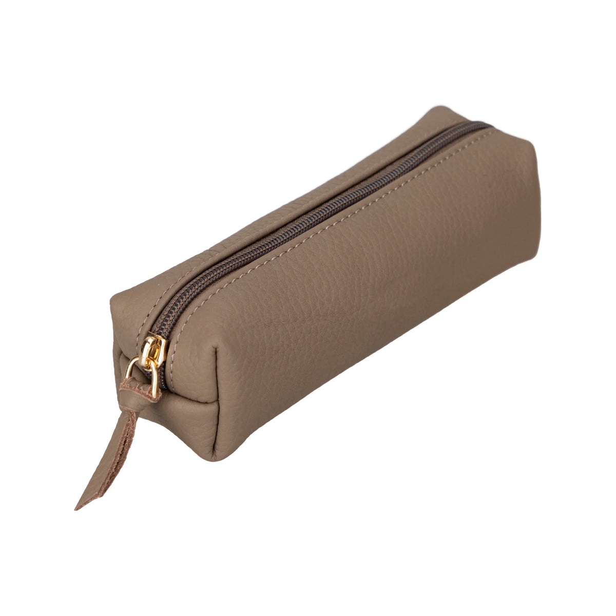 Leather Pencil Case in Oak