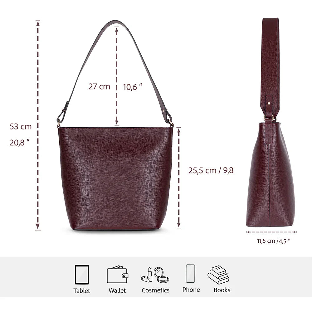 Women's Leather Bag – Genuine leather – view 22