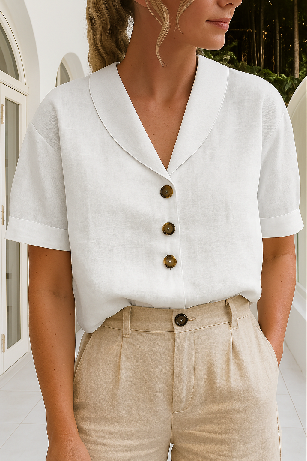 Women's Top - Elegant Blouse