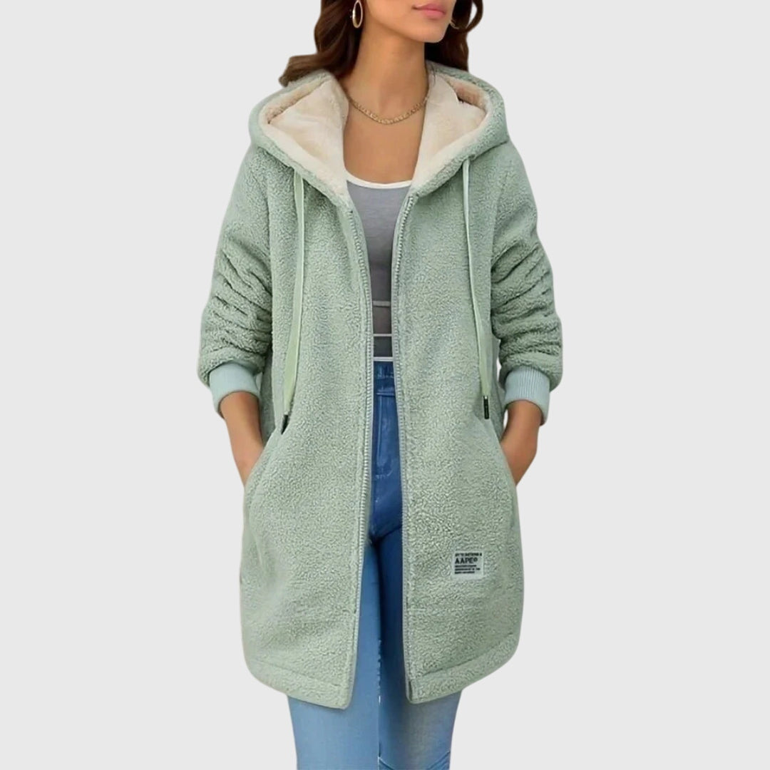Women's Teddy Jacket in Green