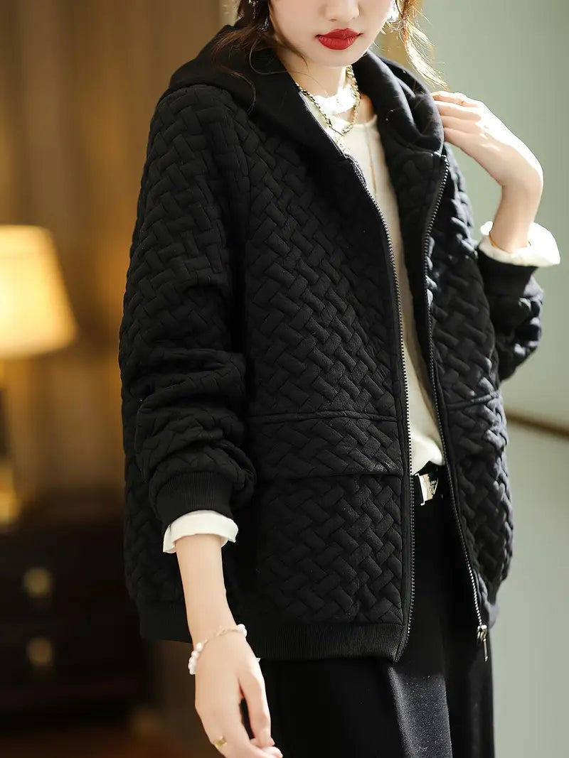 Women's Padded Jacket in Black