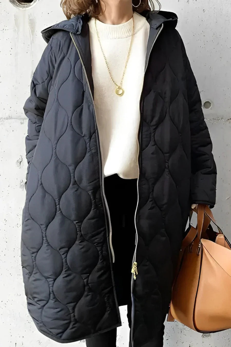 Women's Padded Jacket in Black