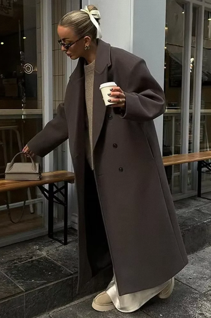 Women's Trench Coat - oversized cut
