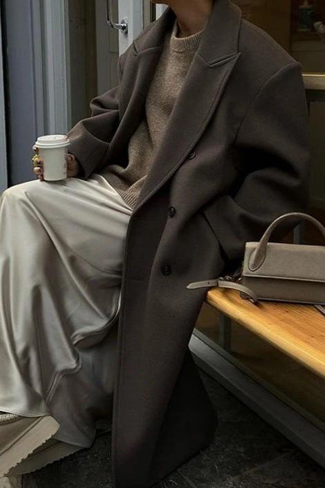 Women's Trench Coat - oversized cut