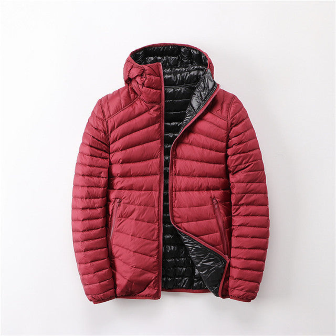 Women's Padded Jacket in Red
