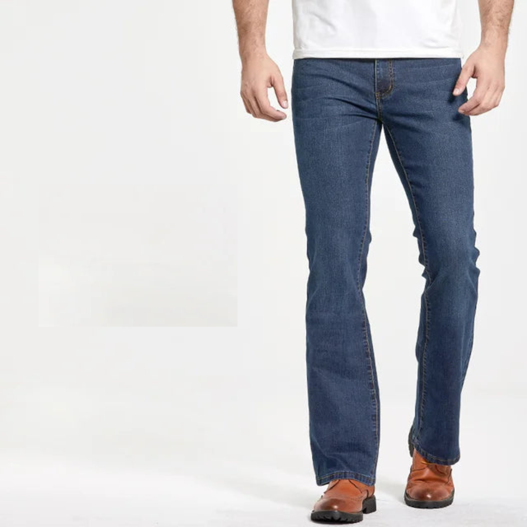 Men's Comfortable Jeans - Extended Sizes - product view | SAINT DOR