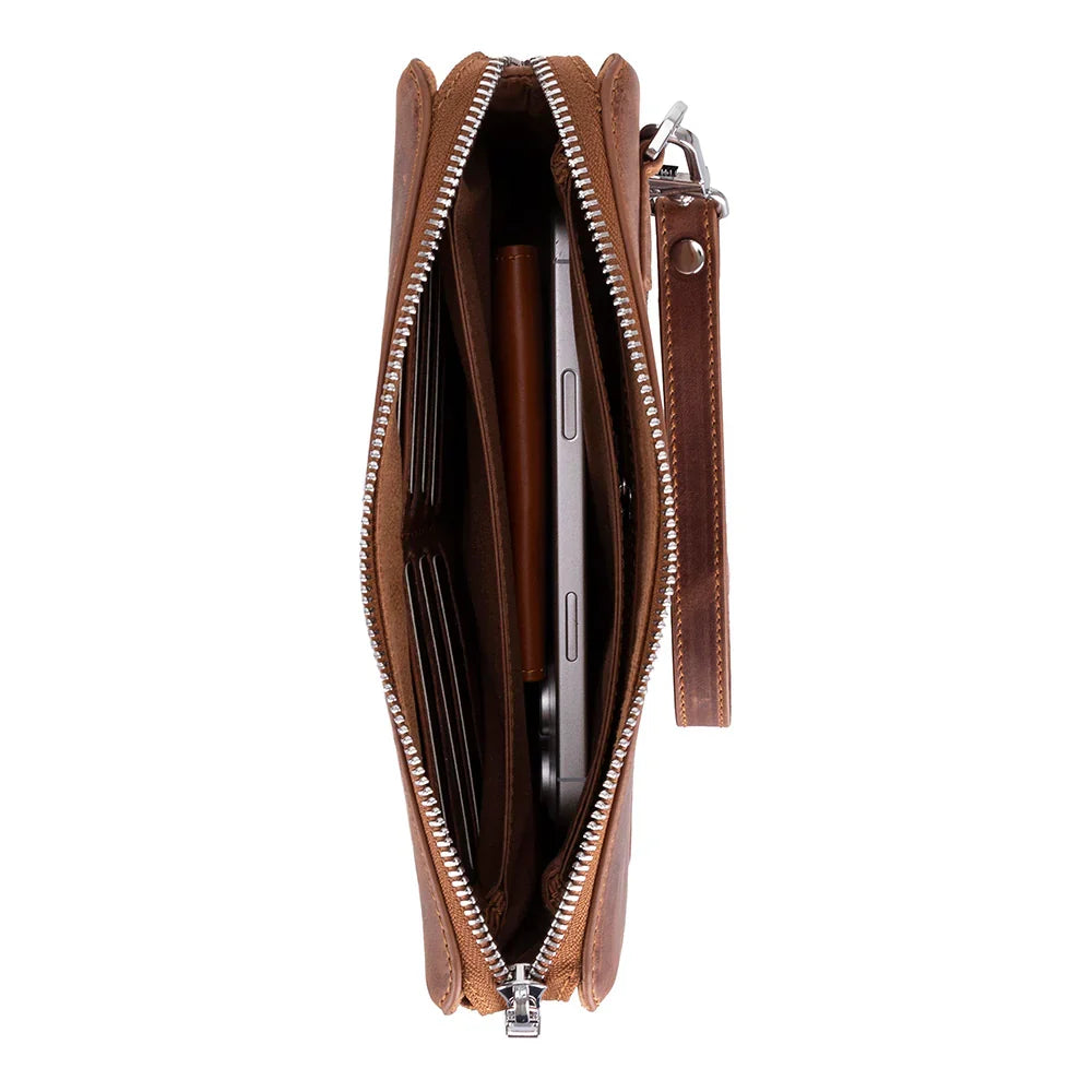Men's Leather Clutch – Full-grain leather – view 20
