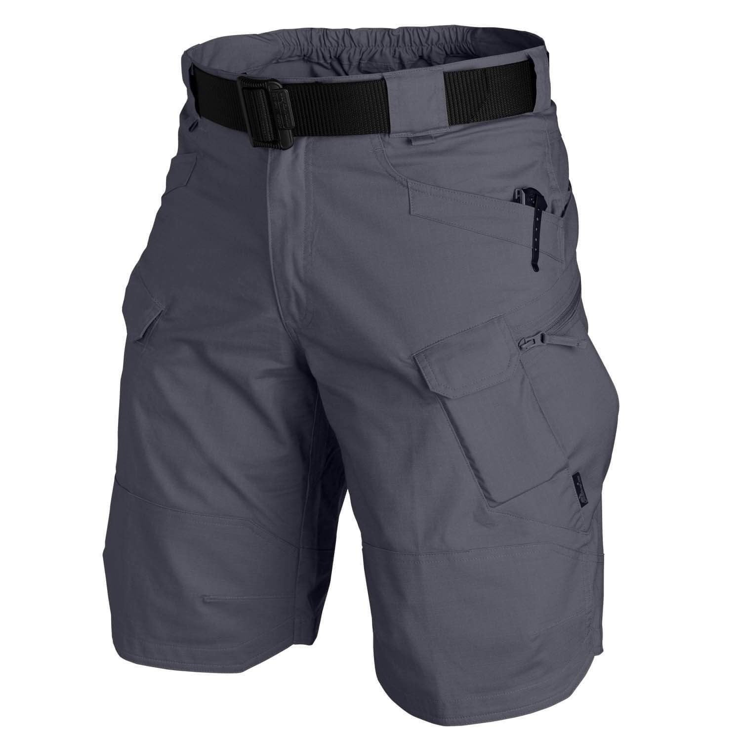 Men's Cargo Shorts – Adjustable Waistband & Ample Storage – Breathable - back view