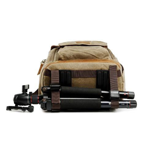 Leather Camera Backpack – Genuine leather – view 8