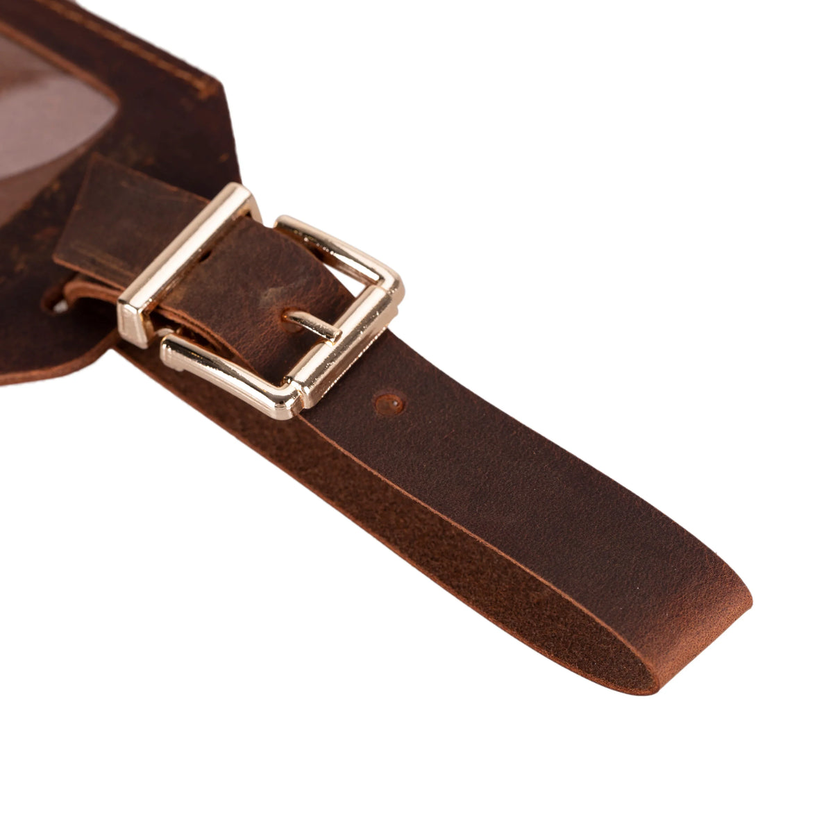Leather Luggage Tag – Full-grain leather – view 4