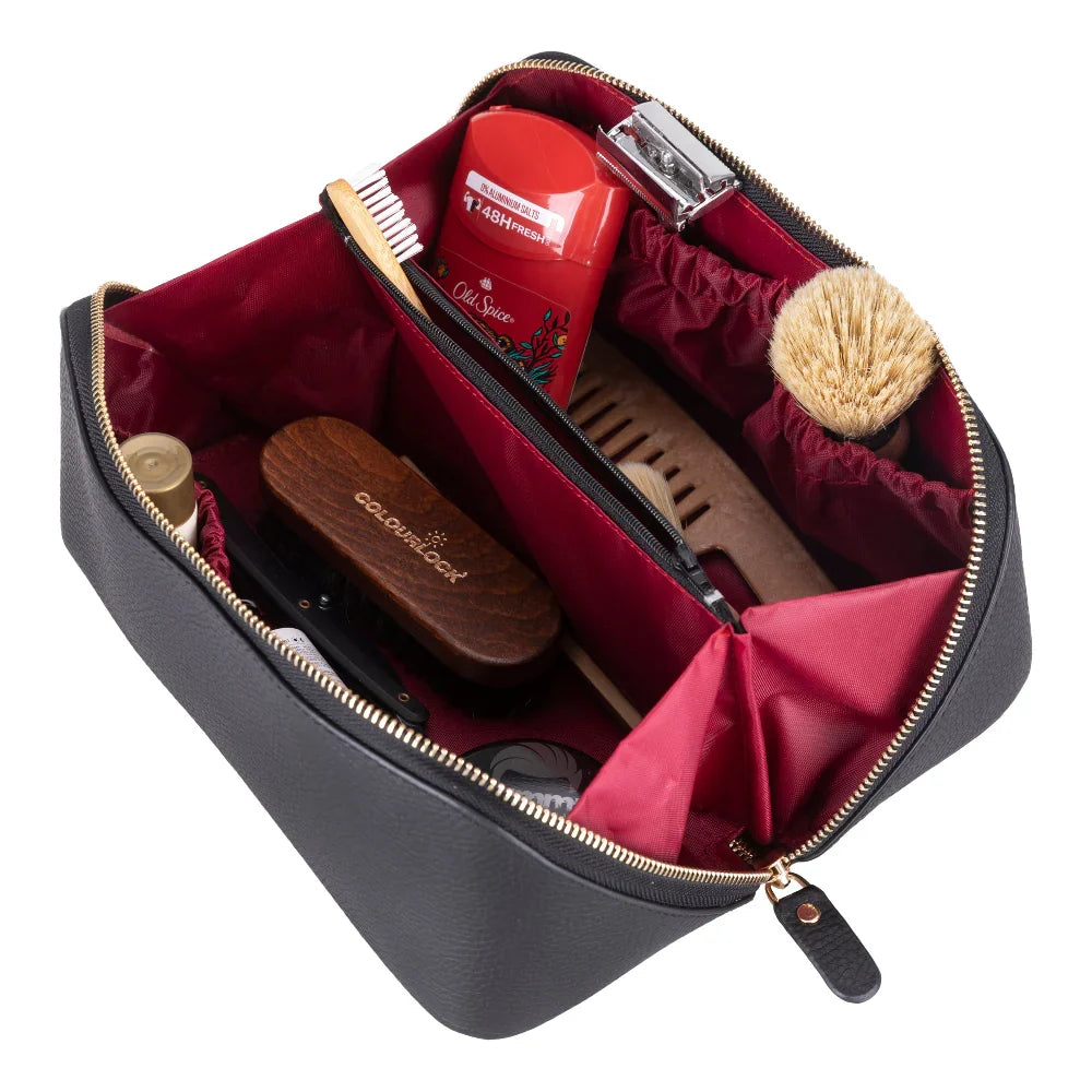 Leather Make-up Bag – Genuine leather – view 2
