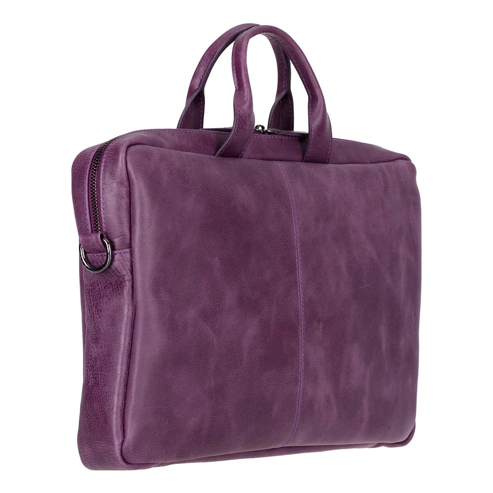 Laptop Bag in Dark Purple